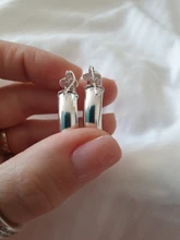 Pendientes de argolla plateados para mujer, regalo de boda, joyería fina europea, regalo de Navidad, gran oferta, fiesta de compromiso, 925