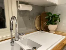 Paper-Towel-Holder Bathroom Wall-Mount No-Drilling