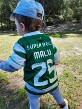 Kit para niños 20 21 Sporting Lisboa corriendo 2020 camisetas 2021 Lisboa T camisa casa camiseta y corto