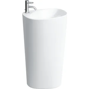 Sink floor Laufen Palomba 52,5X43,5 cm, with wall mount (8.1180.4.000.104.1)
Sink floor Laufen Palomba 52,5X43,5 cm, with wall mount (8.1180.4.000.104.1)