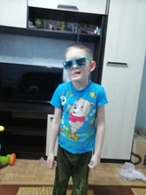 WarBLade-gafas de sol de tamaño más pequeño para niños y niñas, lentes de sol infantiles con forma de píxel, mosaico, regalo para niños, fietsbril