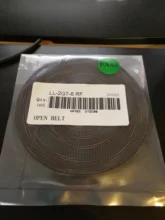 POWGE-LL-2GT GT2 RF 2GT, correa de distribución síncrona abierta, ancho de 6/9/10/12/15mm, goma, baja vibración, para impresora 3D VORON