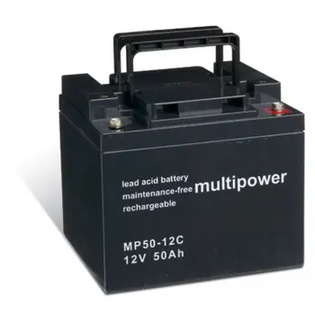Powery lead acid battery (multipower) for electric wheelchair Invacare Meteor cyclic
Powery lead acid battery (multipower) for electric wheelchair Invacare Meteor cyclic