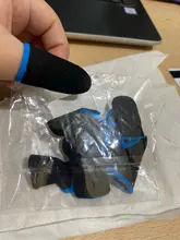 Mangas para dedos de fibra de carbono de 18 pines para PUBG, 12 Uds./16 Uds., contacto Sn, mangas para dedos