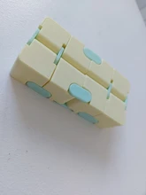 Rompecabezas cuadrado de cubo mágico infinito para niños y adultos, juguete de descompresión para aliviar el estrés, juego de mano divertido, laberinto de cuatro esquinas