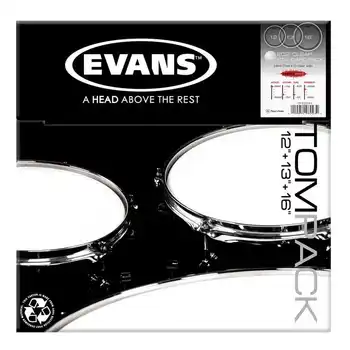 Etp-ec2sclr-s EC2 clear standard set of plastic for volume drum 12 "/13"/16 ", Evans
Etp-ec2sclr-s EC2 clear standard set of plastic for volume drum 12 "/13"/16 ", Evans