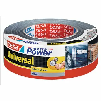 Tesa®Extra Power Universal adhesive tape, 48 mm x 50 m, fabric reinforced, Silver
Tesa®Extra Power Universal adhesive tape, 48 mm x 50 m, fabric reinforced, Silver