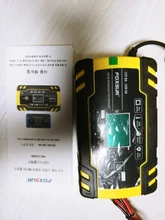 Car-Battery-Charger Lcd-Display Deep-Cycle-Gel Foxsur Pulse-Repair AGM Smart Lead-Acid