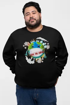 Angemiel Wear Save The Earth Panda Black Men 'S Sweatshirt
Angemiel Wear Save The Earth Panda Black Men 'S Sweatshirt