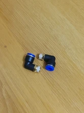 PL pneumatic connector 4mm-12mm hose OD 1/8 1/4 3/8 1/2 male pneumatic thread tube