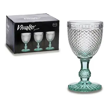 Wineglass Vivalto Turquoise Crystal 0,33 L
Wineglass Vivalto Turquoise Crystal 0,33 L