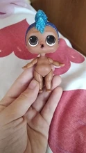 L O L ¡Sorpresa! Juego de muñeca brillante con ropa y zapatos para niño, juguete Punk, edición limitada