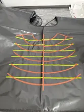 CAPA para teñir el pelo para peluquero profesional, chal impermeable para teñir el pelo, capa para estilista, duradero, antiadherente