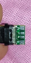 Conector macho de enchufe USB de TYPE-C con PCB, interfaz de línea de datos de soldadura de 24 pines, accesorios de cable de datos DIY, 2 uds./5 uds.