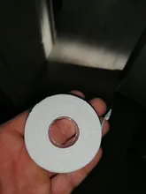 Vendaje adhesivo médico de algodón para el cuidado de las heridas, cinta elástica muscular para fisioterapia, Vendaje deportivo Premium, color blanco