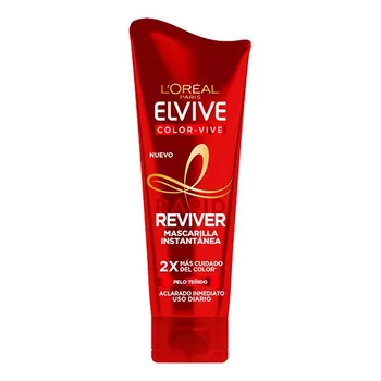Mask for Coloured Hair Elvive Rapid Reviver L'Oreal Make Up (180 ml) 
Mask for Coloured Hair Elvive Rapid Reviver L'Oreal Make Up (180 ml)