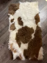 Genuina piel de oveja placas DIY material prendas de piel manta caliente chico de piel de cordero alfombra natural alfombras