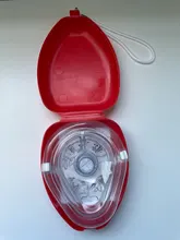 Profesional primera ayuda máscara para respiración CPR proteger los rescatistas la respiración Artificial reutilizables con una válvula herramientas