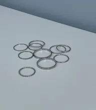 Modyle-anillos para articulaciones de diseño sencillo para mujer, conjuntos de anillos para articulaciones de Color dorado y plateado Vintage, joyería coreana