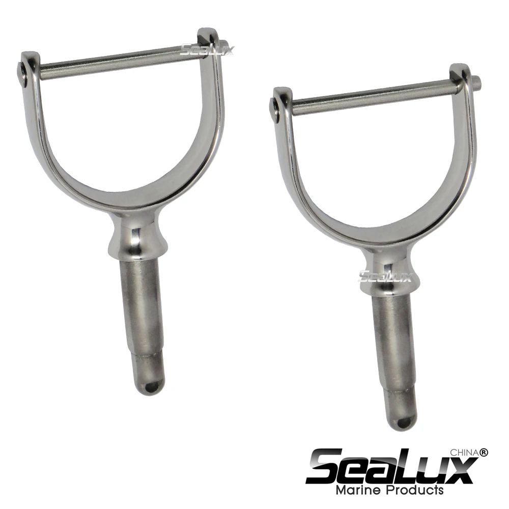 Sealux 2 pcs per set Marine Grade Stainless Steel Oarlock with pin for 1/2" socket Marine Yacht Boat Fishing Accessory
Sealux 2 pcs per set Marine Grade Stainless Steel Oarlock with pin for 1/2" socket Marine Yacht Boat Fishing Accessory