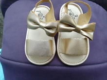 Zapatos de princesa con lazo para bebés y niños, sandalias de goma antideslizantes, de PU, talla 0-18M, bonitos, novedad, verano, 2018