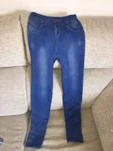 Mallas vaqueras elásticas para mujer, pantalones de cintura alta, ajustados, de realce, sin costuras, informales, 2021