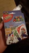 UNO juego de Super Mario familia gracioso entretenimiento juego Poker juguetes de los niños jugando a las cartas #12