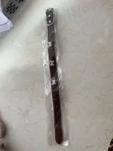 Pet Dog Collar Bone Leather Durable Pet Supplies Accessories Neck Strap Collar for Dog