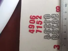 Troqueles de corte de Metal para números, plantilla para álbum de recortes, bricolaje, álbum de estampillas estampado de tarjeta de papel, decoración, N24 20, envío directo