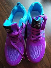 Zapatillas de correr para mujer, zapatos informales transpirables para exteriores, ligeras, para caminar, Tenis femeninos