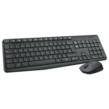 Wireless Keyboard and Mouse logitech mk235-2.4ghz-reach 10 meters-nano usb receiver-keyboard 2 xAAA-Mouse 1xaa-
Wireless Keyboard and Mouse logitech mk235-2.4ghz-reach 10 meters-nano usb receiver-keyboard 2 xAAA-Mouse 1xaa-