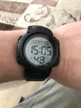 SKMEI-Reloj deportivo Digital para Hombre, cronómetro con luz Led, resistente al agua hasta 100M