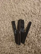 Archivo de clavo de doble lado de la lima de uñas Buffer 100/180 Trimmer de búfer en el arte de uñas Ongle de uñas arte herramienta