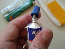 Pegamento de Metal de 65g Kafuter A + B, adhesivo para reparación, superpegamento, radiador automático de acero al hierro, tanque de agua, fugas especiales, pegamento de soldadura