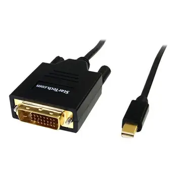 STARTECH.COM Cord adapter Mini DisplayPort to DVI - 1.8 m Converter Mini DP - 1920x1200 
STARTECH.COM Cord adapter Mini DisplayPort to DVI - 1.8 m Converter Mini DP - 1920x1200