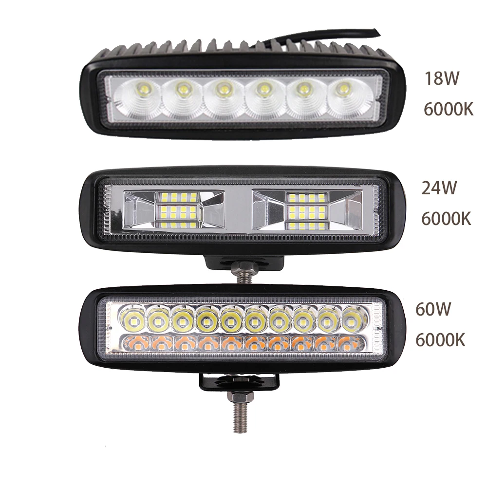 6 inch 12V LED Work Light Bar Spot Light Flood Lamp Driving Fog Off Road LED Work Car Light for Ford Toyota SUV 4WD LED Beams
6 inch 12V LED Work Light Bar Spot Light Flood Lamp Driving Fog Off Road LED Work Car Light for Ford Toyota SUV 4WD LED Beams