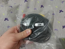 ESCAM-Cámara de seguridad con video, sistema de grabación con cable de vídeo DC, cable de seguridad BNC de 10-60M CCTV DVR