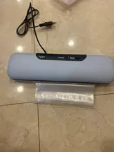 Sellador de alimentos al vacío automático, 220V/110V, comercial, sellador del vacío de la comida del hogar, máquina de envasado de cocina, incluye 10 Uds. De bolsas