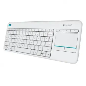WIRELESS KEYBOARD LOGITECH WIRELESS TOUCH WHITE KEYBOARD K400 PLUS-MULTIMEDIA-FOR TV PC CONNECTED-SCOPE 10M - RE
WIRELESS KEYBOARD LOGITECH WIRELESS TOUCH WHITE KEYBOARD K400 PLUS-MULTIMEDIA-FOR TV PC CONNECTED-SCOPE 10M - RE