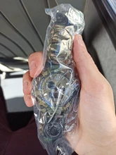 Reloj militar de camuflaje para hombre, pulsera de cuarzo LED resistente al agua hasta 50m, para deportes al aire libre, brújula, termómetro, reloj de emergencia