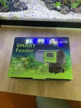 Alimentador automático inteligente para peces, Accesorios para tanque de Acuario, dispensador de alimentación automática para peces, 200ML