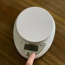 Báscula de cocina de 5KG/1G, balanza electrónica LCD adecuada para cocina doméstica