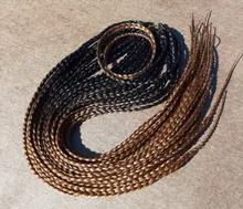 VERVES trenzas de ganchillo 24 pulgadas caja trenza 22 raíces/paquete Ombre extensión de pelo trenzado sintético fibra de calor trenzado a granel rosa, negro