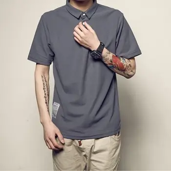 Obrix Casual Male Polo Shirt Square Collar Short Sleeve Summer Basic Comfy Handsome T-Shirt For Men
Obrix Casual Male Polo Shirt Square Collar Short Sleeve Summer Basic Comfy Handsome T-Shirt For Men