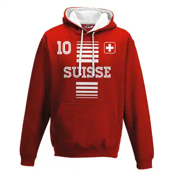 Hood Sweatshirt Two-Color National Sport Switzerland 10 Sports Football Europe Flag 1 S
Hood Sweatshirt Two-Color National Sport Switzerland 10 Sports Football Europe Flag 1 S