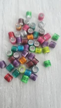 Foot-Ring Pigeon Multicolor Racing with Quality Durable Bird-Tools 50pcs