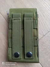 Bolsa militar Molle láser para teléfono móvil, funda cartuchera táctica para teléfono móvil, accesorios de cintura, bolsa para acampada al aire libre, novedad