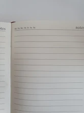 Cuaderno de cuero súper grueso para negocios, oficina y trabajo, diario con 360 páginas A5, bloc de notas agenda escolar, suministros