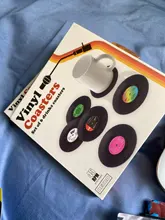 Drink Coaster Table-Mats Nonslip-Pads Coffee-Mug-Cup Vinyl Record Heat-Resistant Creative