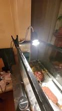 Lámparas de temperatura con ajuste para acuario, lámparas de temperatura con ajuste de UVA y uvb de 25W con calor para Tortuga, solarium de calcio para mascotas